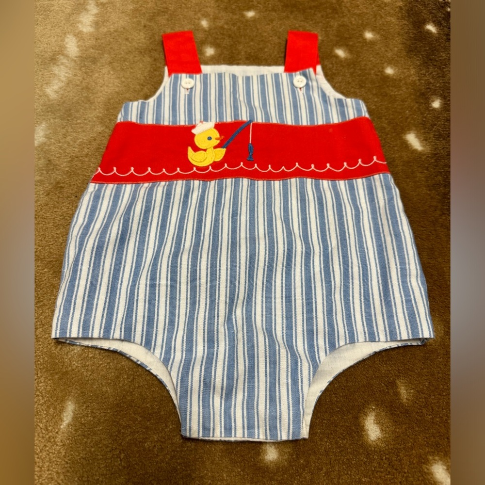EUC size 12mo vintage Chicken Soup Jon Jon/Bubble
